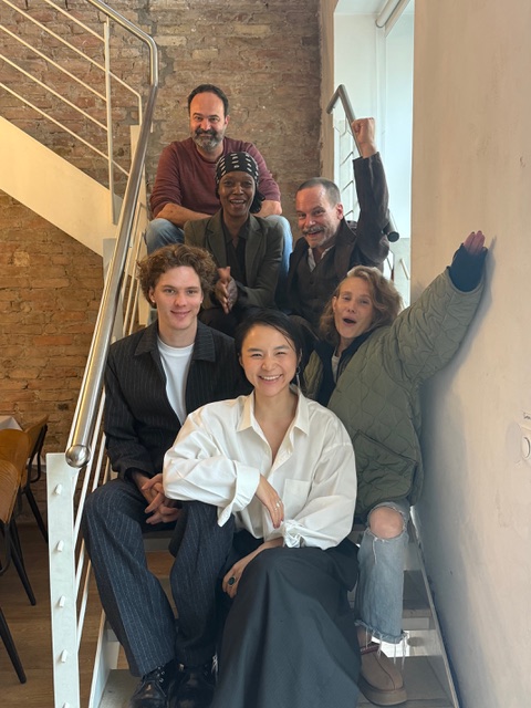 Die Nominierten mit ihren Paten