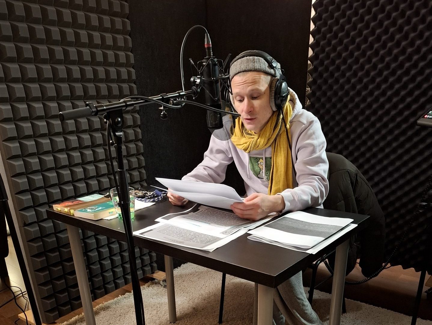 Joel Basman verleiht Hesse seine Stimme