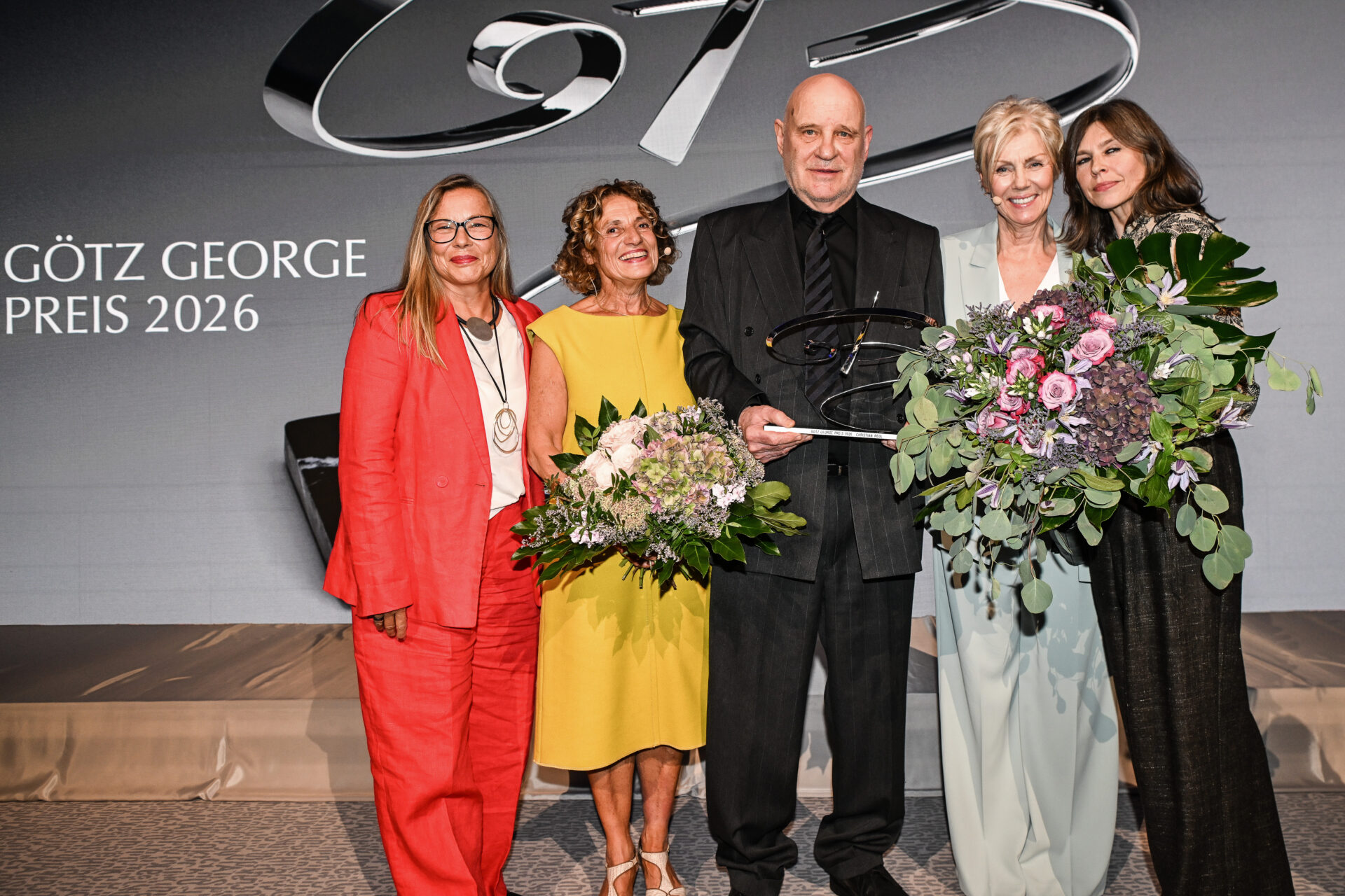 Tanja George, Adriana Altaras, Christian Redl, Marika George, Martina Sundheim